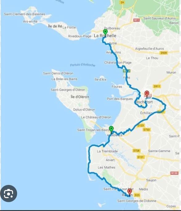Charmante Maison Au Calme Royan Kültér fotó